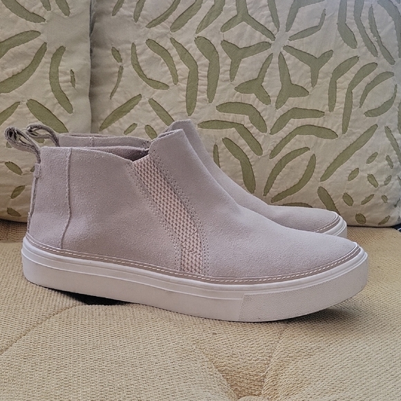 Toms Shoes - Toms Womens Bryce Suede Slip On Booties (Z)